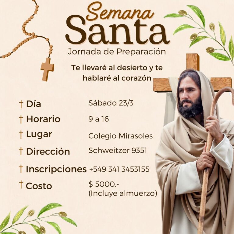 Jornada de Preparacion Semana Santa - powered by Retamas & Fides Digitalis